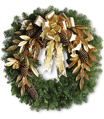 Glitter & Gold Wreath